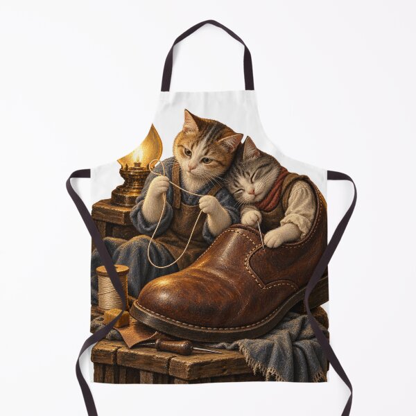 Item preview, Midnight Shoemaker Cats and Giant Shoe designed and sold by Ocelot-T.