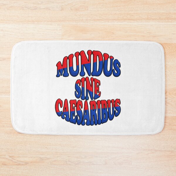 Item preview, Mundus Sine Caesaribus Latin Phrase designed and sold by ArtDesignTp.