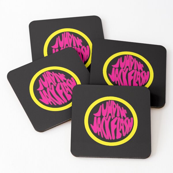Item preview, Wavy Text Jumping Jack Flash Logo Retro designed and sold by CuteartBySakura.