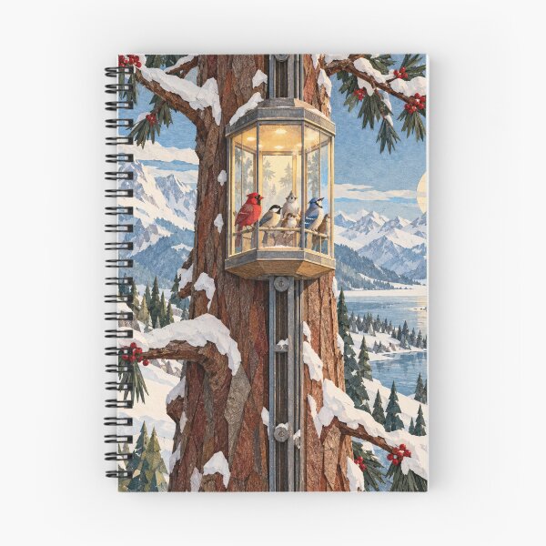 Item preview, Winter Bird Elevator designed and sold by DrizzyV.