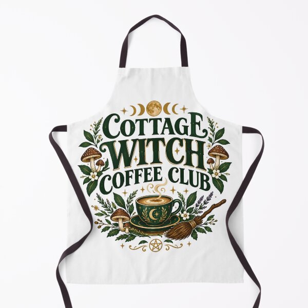 Item preview, witchy aesthetic, pagan art, magical cottage, herbalist, tarot and witchery designed and sold by TrueArtVibes.