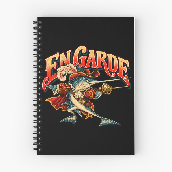 Item preview, En Garde Swordfish Duelist designed and sold by Pandaburba.