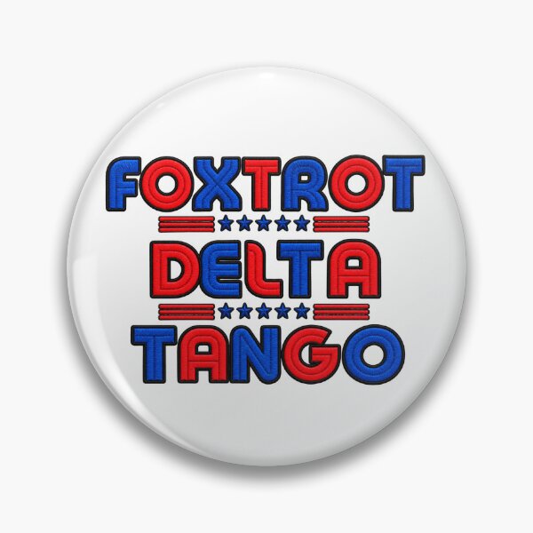 Item preview, Foxtrot Delta Tango FDT Phonetic Alphabet designed and sold by ArtDesignTp.