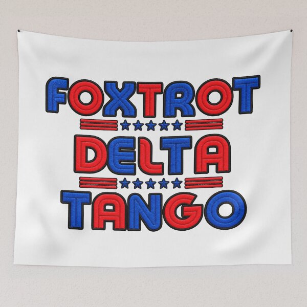 Item preview, Foxtrot Delta Tango FDT Phonetic Alphabet designed and sold by ArtDesignTp.