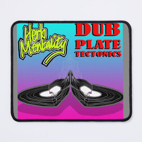 Item preview, Dub Plate Tectonics (grey) designed and sold by Herb-Mentality.