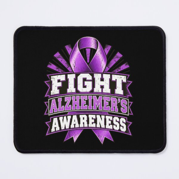Item preview, Fight Alzheimer's Awareness Purple Ribbon Supporter designed and sold by FolkGraphics.