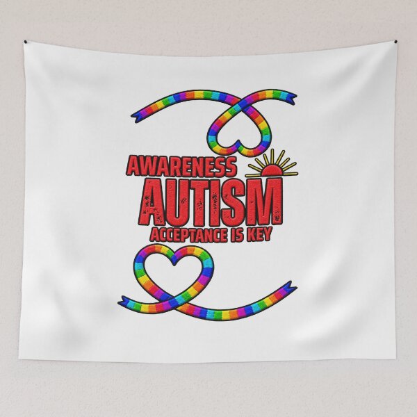 Item preview, Acceptance Is Key Autism Understanding designed and sold by ArtDesignTp.