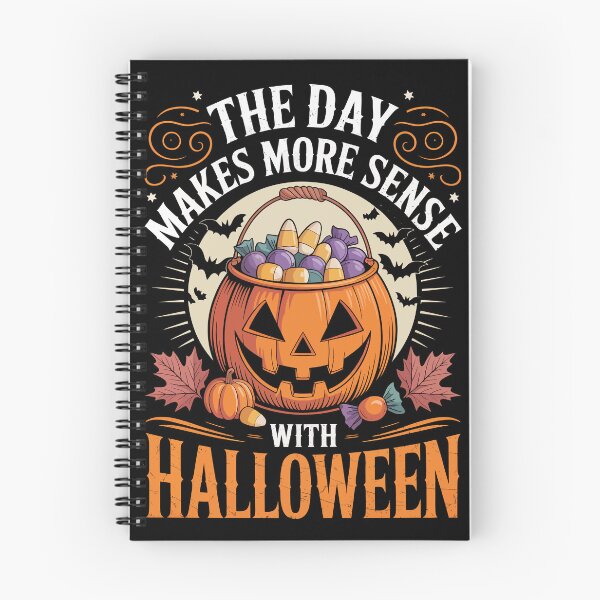 Item preview, The Day Makes More Sense With Halloween – Pumpkin Candy Art designed and sold by jkrphoto.
