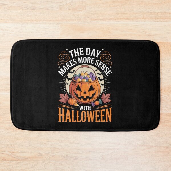 Item preview, The Day Makes More Sense With Halloween – Pumpkin Candy Art designed and sold by jkrphoto.