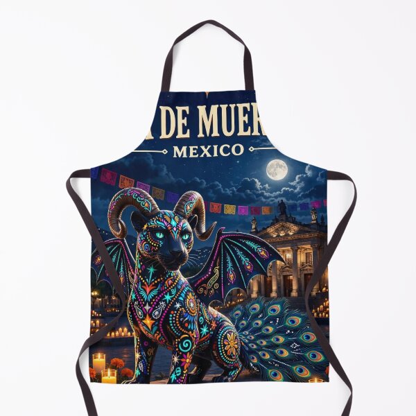 Item preview, Alebrije Día de Muertos Mexico — Creature of the Moon designed and sold by DibujandoPorfa.
