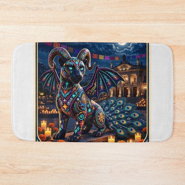 Item preview, Alebrije Día de Muertos Mexico — Creature of the Moon designed and sold by DibujandoPorfa.