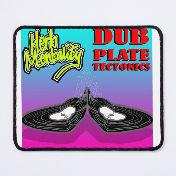 Item preview, Dub Plate Tectonics (white) designed and sold by Herb-Mentality.