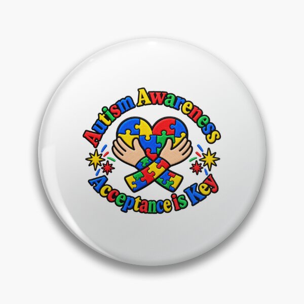 Item preview, Acceptance Is Key Autism Inclusion designed and sold by ArtDesignTp.