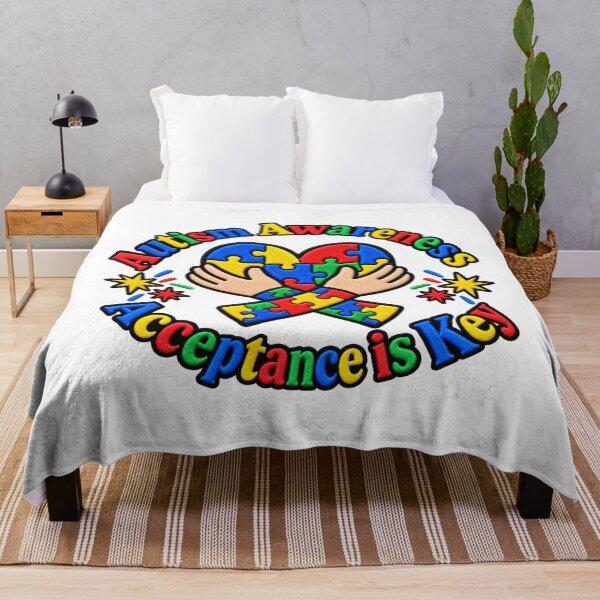 Item preview, Acceptance Is Key Autism Inclusion designed and sold by ArtDesignTp.