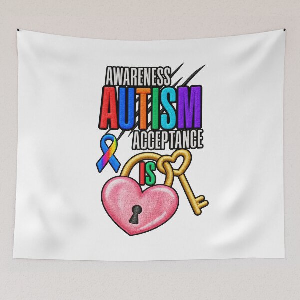 Item preview, Acceptance Is Key Neurodiversity Awareness designed and sold by ArtDesignTp.