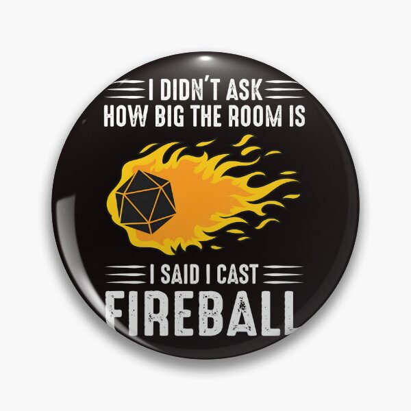 Item preview, I Said I Cast Fireball Quote Dice  designed and sold by BeautyDesignNo1.