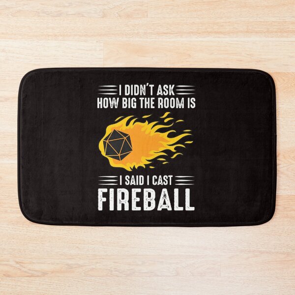 Item preview, I Said I Cast Fireball Quote Dice  designed and sold by BeautyDesignNo1.