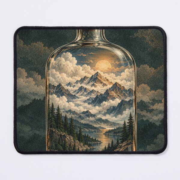 Item preview, Mountains in a Bottle designed and sold by DrizzyV.