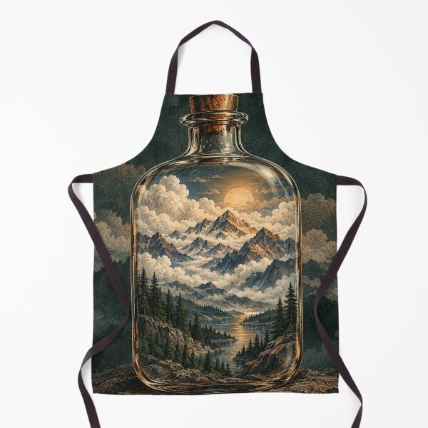 Item preview, Mountains in a Bottle designed and sold by DrizzyV.