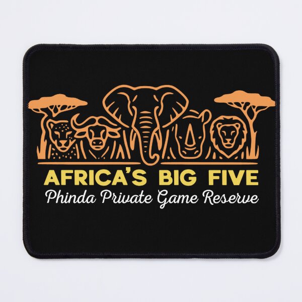 Item preview, Africa's Big Five Safari Animals Phinda Reserve designed and sold by d247.