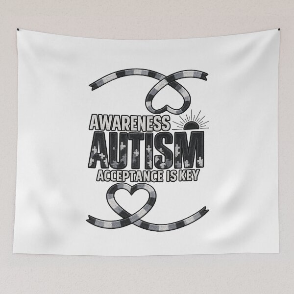 Item preview, Acceptance Is Key Autism Acceptance designed and sold by ArtDesignTp.