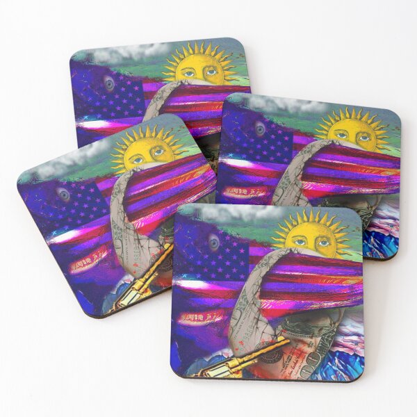 Item preview, Developing Nation Abstract American Flag Dollar Collage designed and sold by drivasdiosa.