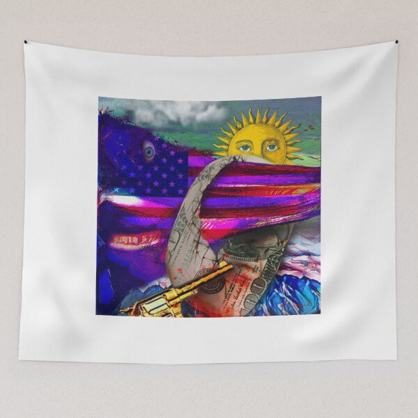 Item preview, Developing Nation Abstract American Flag Dollar Collage designed and sold by drivasdiosa.