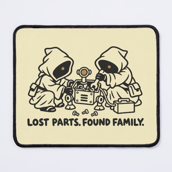 Item preview, Lost Parts Found Family Space Repair Illustration designed and sold by agearb.