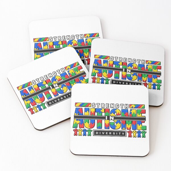 Item preview, Strength In Diversity Autism Awareness designed and sold by ArtDesignTp.