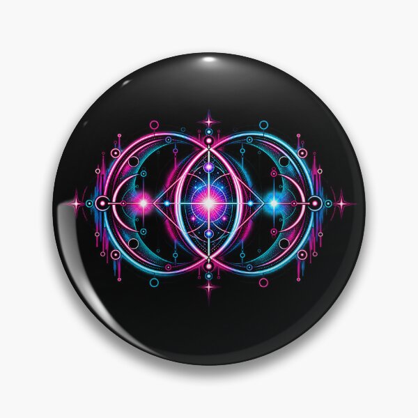 Item preview, Vesica Piscis – Cyber Sacred Geometry Portal designed and sold by JupiterGlitchEmpire.