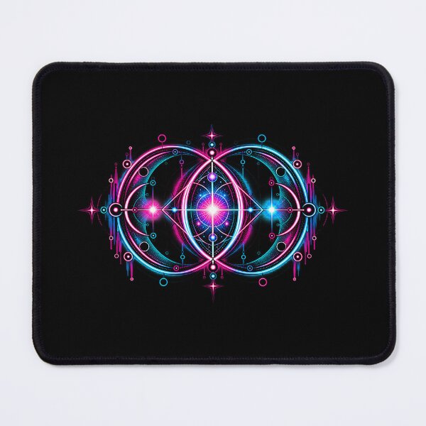 Item preview, Vesica Piscis – Cyber Sacred Geometry Portal designed and sold by JupiterGlitchEmpire.