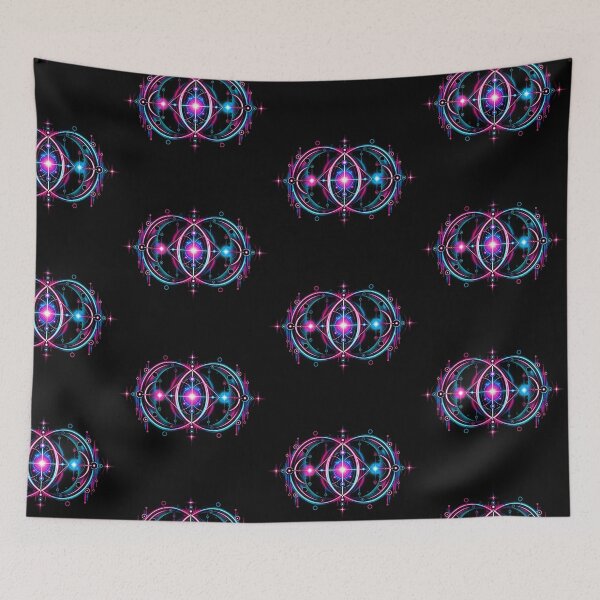 Item preview, Vesica Piscis – Cyber Sacred Geometry Portal designed and sold by JupiterGlitchEmpire.