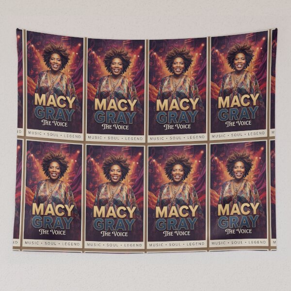 Artikelvorschau, Macy Gray Poster entworfen und verkauft von Halifaxartguy.