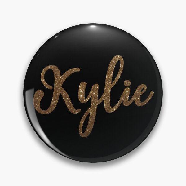 Item preview, Kylie Golden Sparkly Personalised Name Design designed and sold by CamilasPrints.