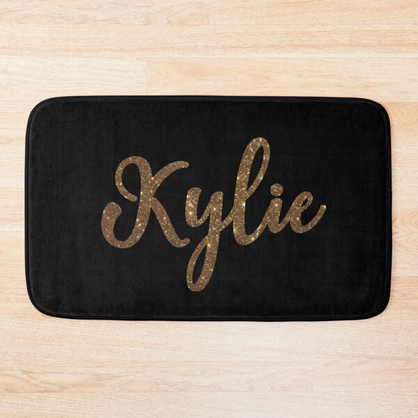 Item preview, Kylie Golden Sparkly Personalised Name Design designed and sold by CamilasPrints.