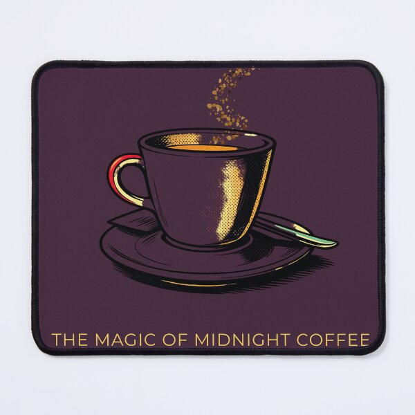 Item preview, The Magic of Midnight Coffee designed and sold by IlzeArtAtelier.