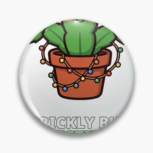 Artikelvorschau, Prickly But Festive Christmas Cactus entworfen und verkauft von ThreeFlyingAces.