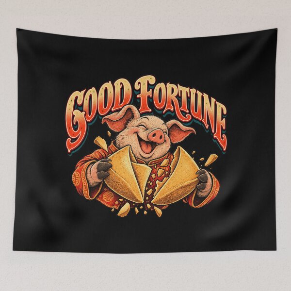 Item preview, Good Fortune Lucky Pig designed and sold by Pandaburba.