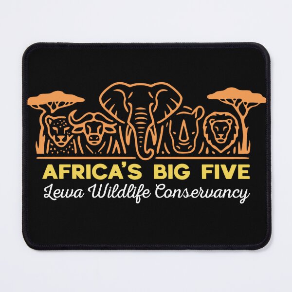 Item preview, Africa's Big Five Safari Lewa Wildlife Conservancy designed and sold by d247.