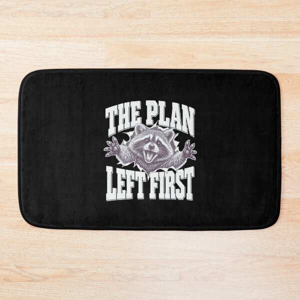 Item preview, The Plan Left First Raccoon – Funny Vintage Engraving designed and sold by LuveraxArt.