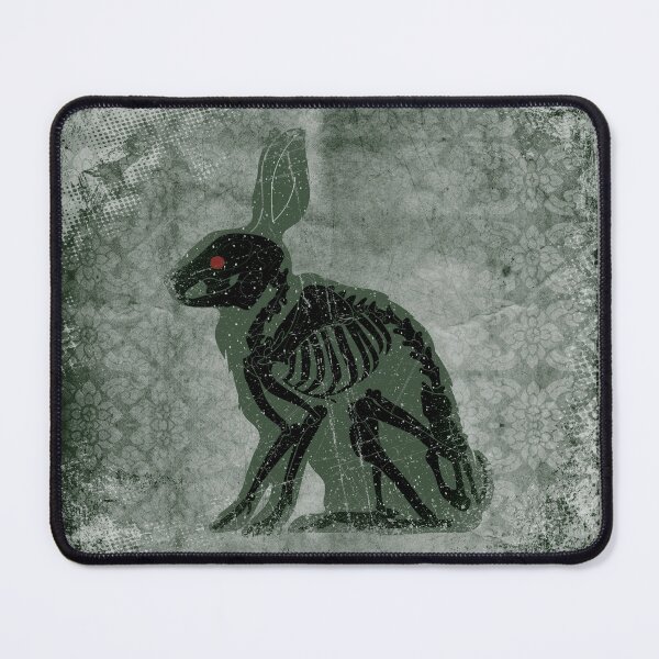 Item preview, Skeleton Rabbit Visible Anatomy X-Ray Bones Hare Green designed and sold by Ghoul Enterprises.
