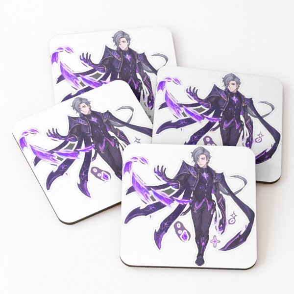 Item preview, Aamon Nights Edge Neon Glow Sticker - Mobile Legends Fan Art designed and sold by Lesley D.