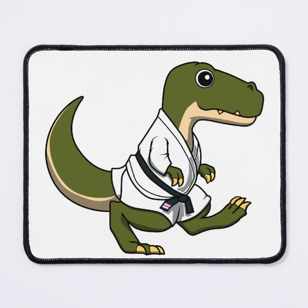 Item preview, Cute Jiu Jitsu Dinosaur Kid T-Rex designed and sold by Jaudaux Designs.