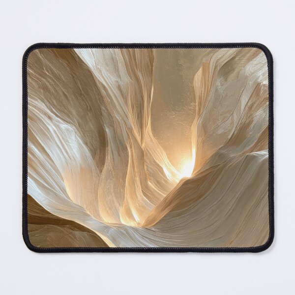 Item preview, Slot Canyon Light Beams Minimalist Abstract Art Print designed and sold by MargaretWiktor.