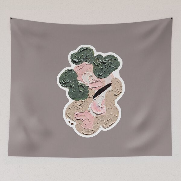 Item preview, Abstract Rose, Sage & Beige – Textured Botanical Art by PanaluPrint designed and sold by PanaluPrint .