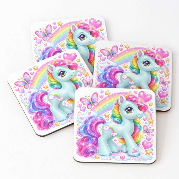 Item preview, Fanart of kawaii little rainbow pony  designed and sold by LLSwiss.