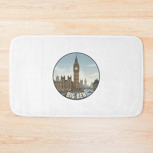 Artikelvorschau, Big Ben Reise-Anstecknadel – Vintage-Souvenir aus London, England entworfen und verkauft von DesignMaxa.