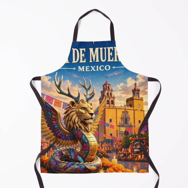 Item preview, Alebrije Día de Muertos Mexico — The Golden Dream designed and sold by DibujandoPorfa.