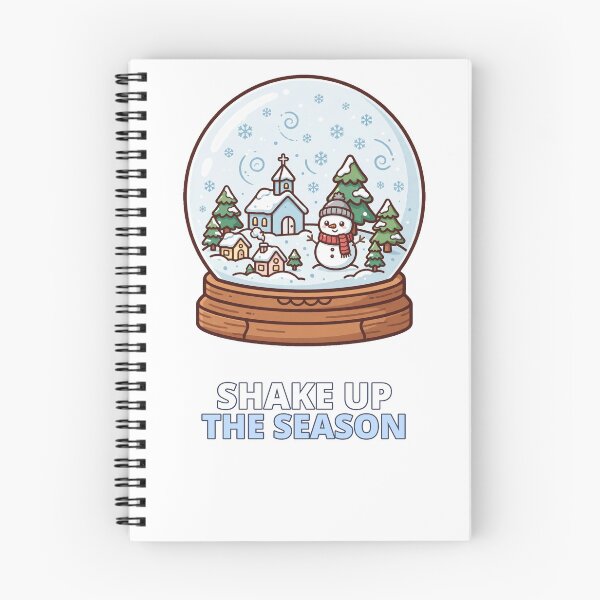 Artikelvorschau, Shake Up the Season Christmas Snow Globe entworfen und verkauft von ThreeFlyingAces.