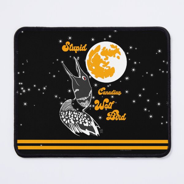 Item preview, Stupid Canadian Wolf Bird designed and sold by GreenBeanary.